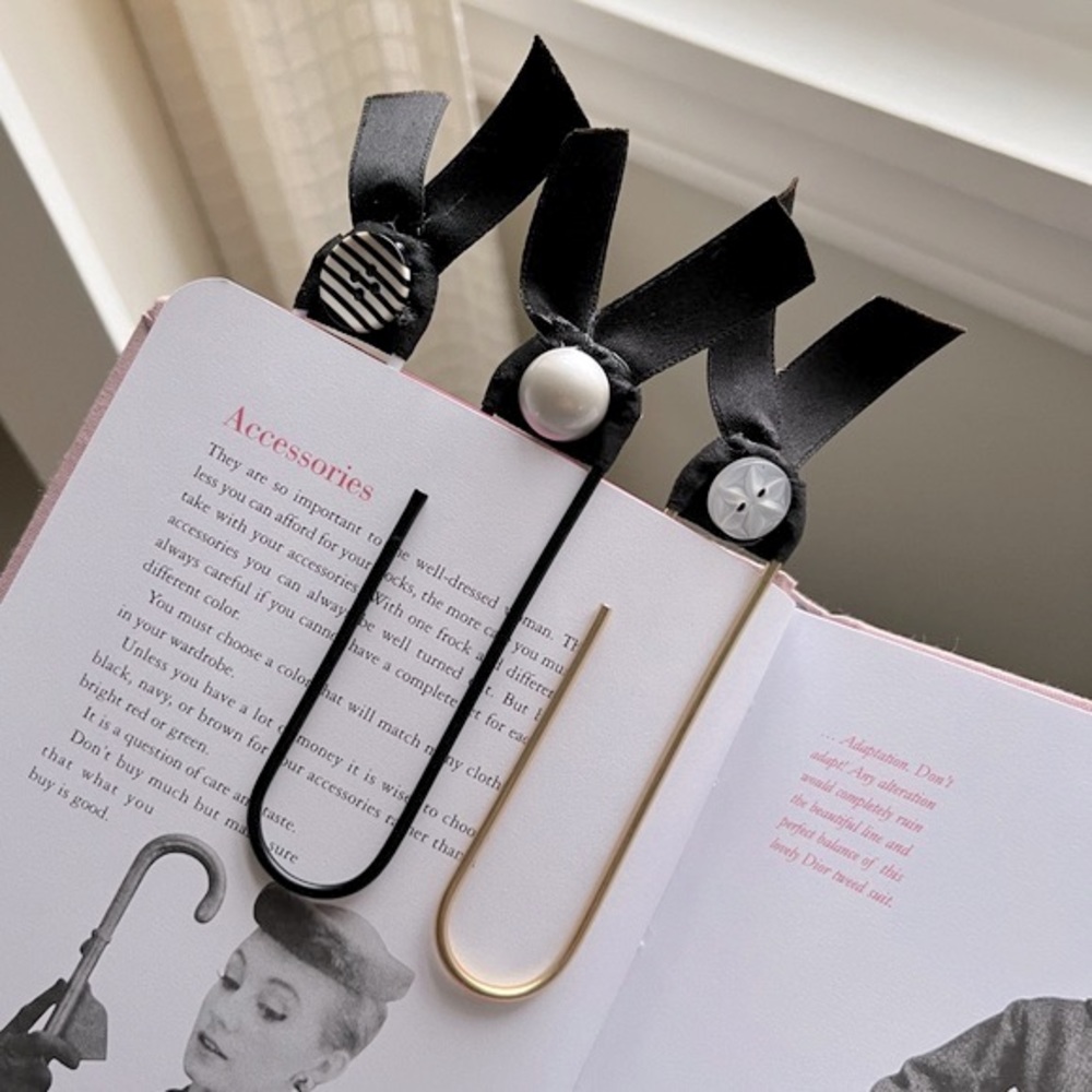 3 Piece Set of Handcrafted Luxury Bookmarks - Picture 3 of 4